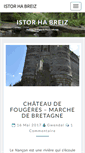 Mobile Screenshot of istorhabreiz.fr